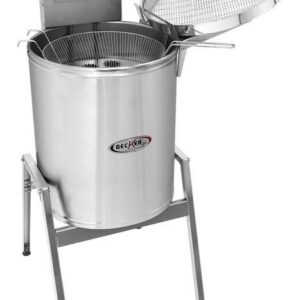 Fritadeira Industrial Elétrica Água e Óleo Inox FBS-25 Becker